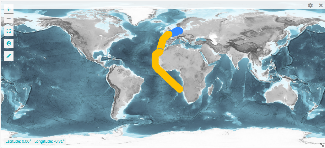 widget map global view