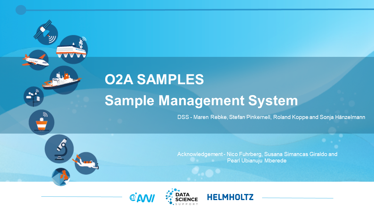 O2A SAMPLES workshop slide 1