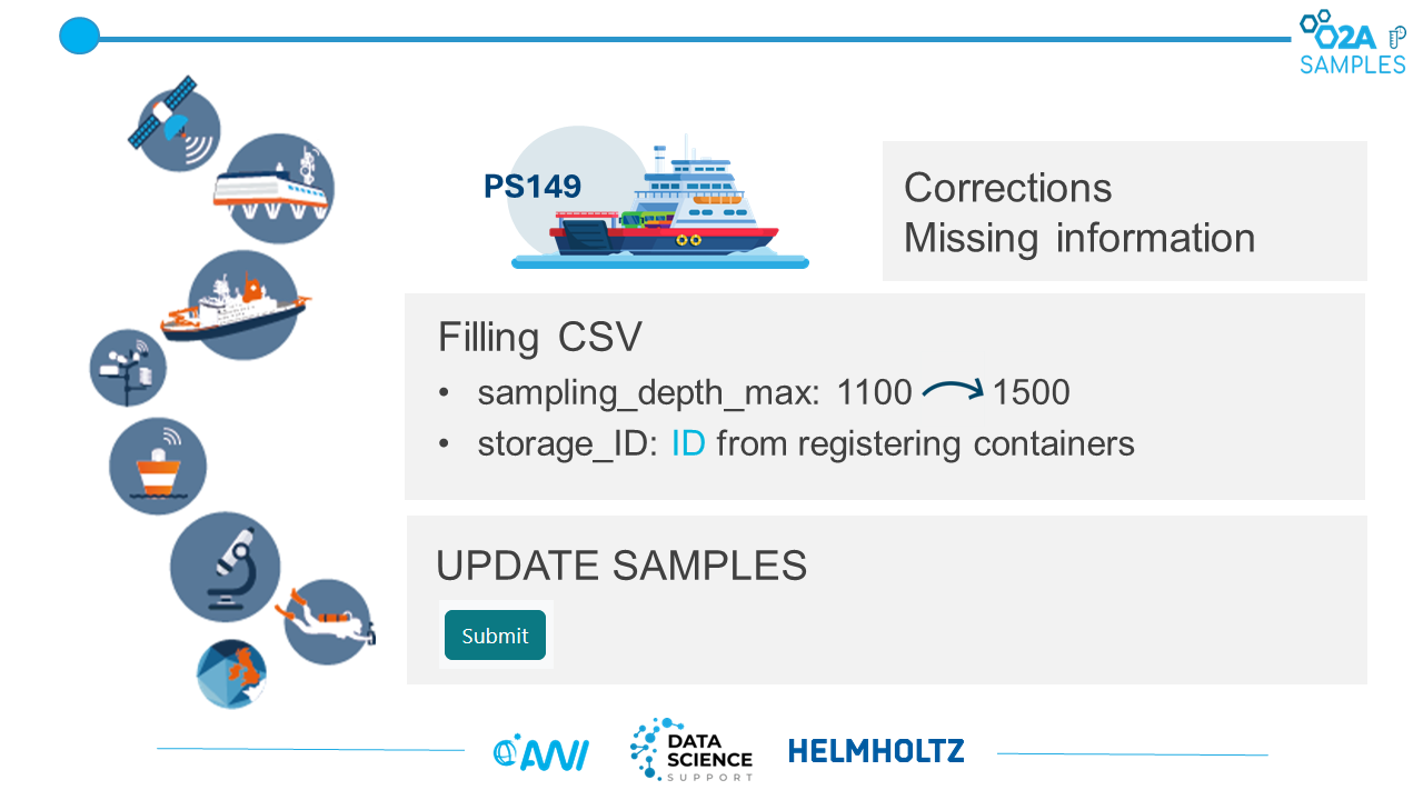 O2A SAMPLES workshop slide 17