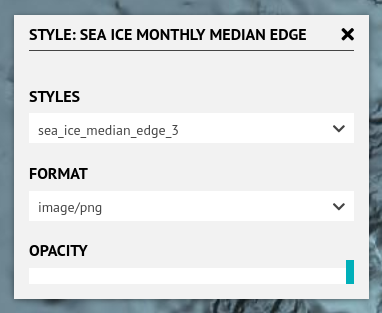 SIME layer style popup